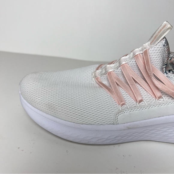 Skechers Sketch-Lite Pro Flourishing Steps Size 9 White Floral Pink Sporty Comfy - Picture 9 of 16
